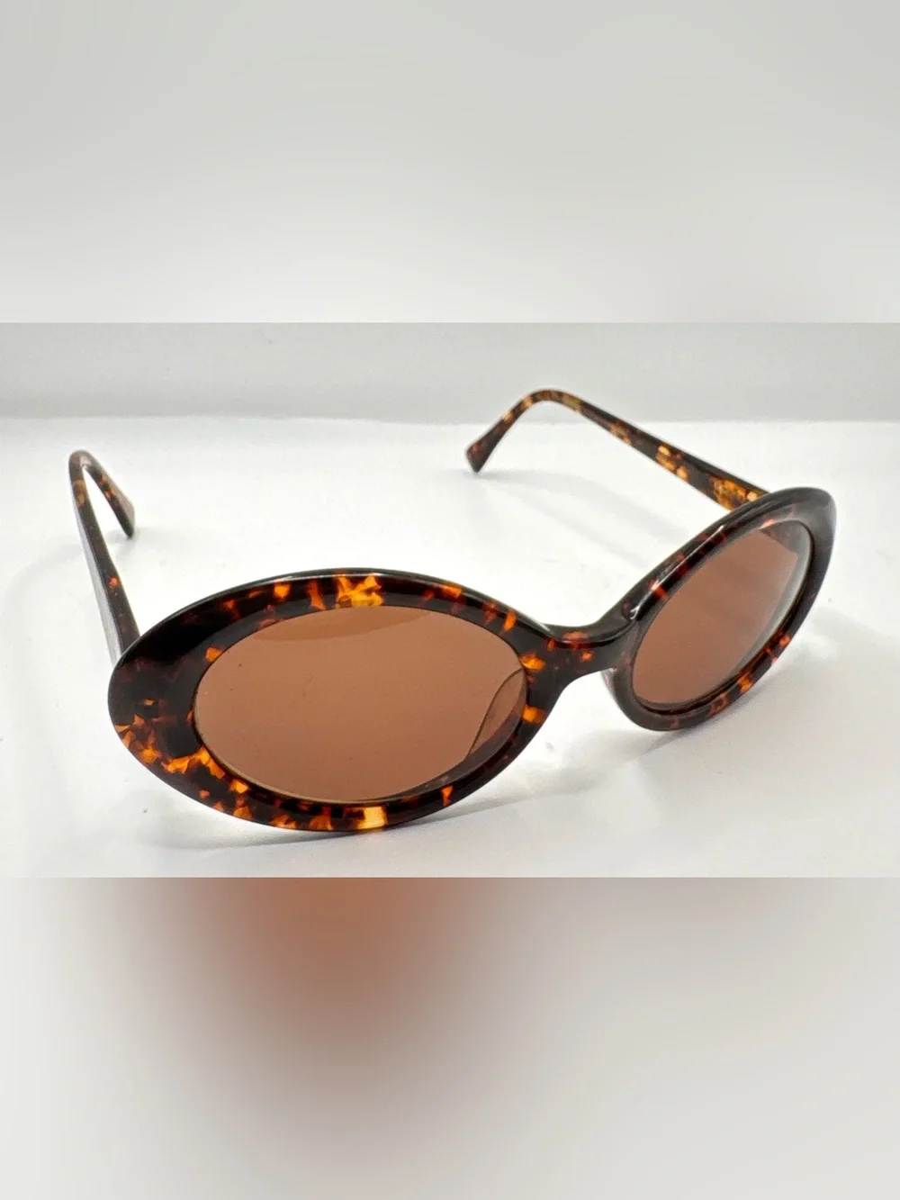 Nine West Tortoise Oval Sunglasses Frames Only